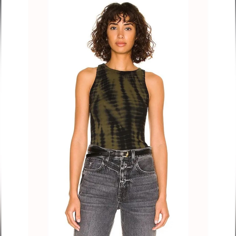 NWT ALL SAINTS Rina Tydy Tank in Olive 🏍 (US size 6 but fits like US 2/SM)